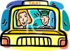 Taxi Clip Art Image